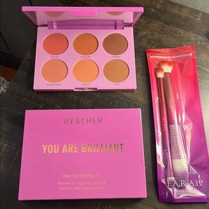 F.A.R.A.H brush set and RealHer Palette and brush bundle